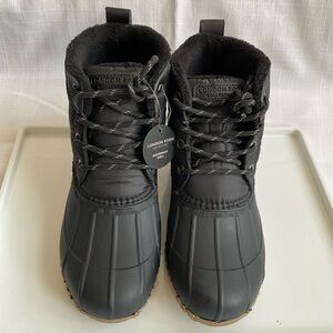 London Fog | ‘Winley’ Women’s Waterproof Nylon Duck Boots | US 6